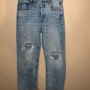 Aeropostale 90s Baggy Style distressed pants, Size 6 Regular